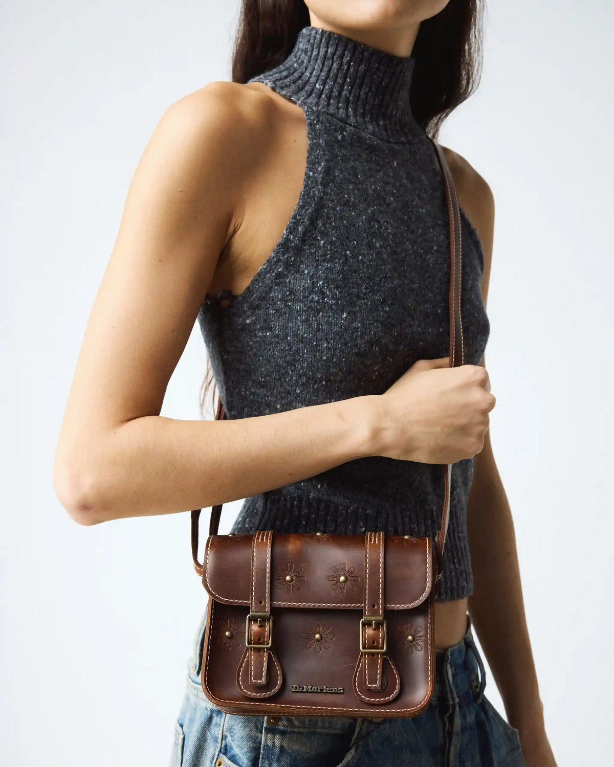 7 Inch Mayhem Leather Satchel