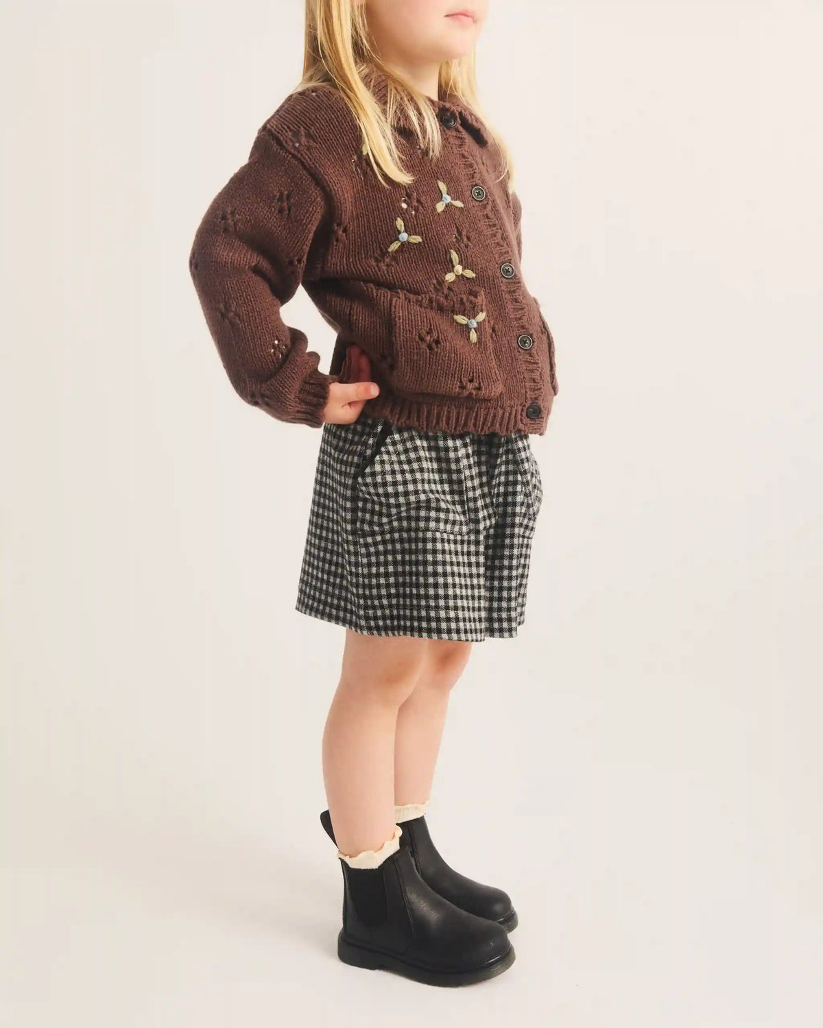 Toddler 2976 Faux Fur Lined Chelsea Boots