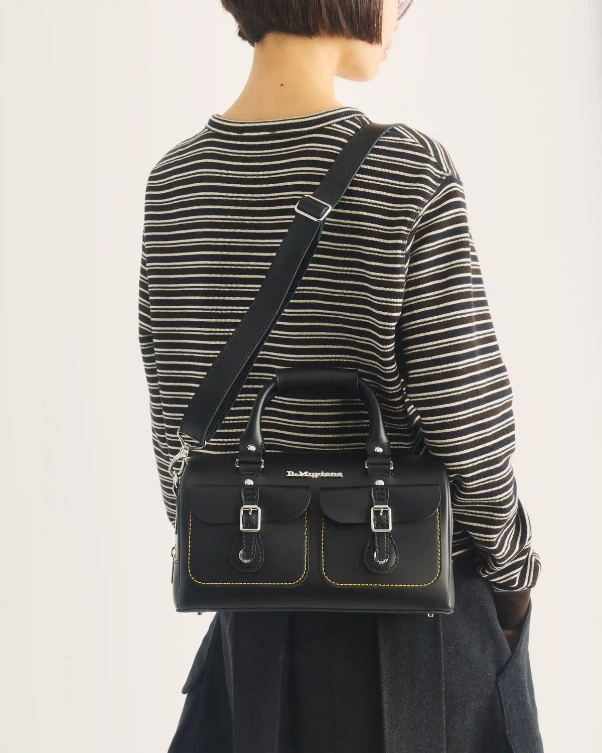 Kiev Leather Top Handle Bag