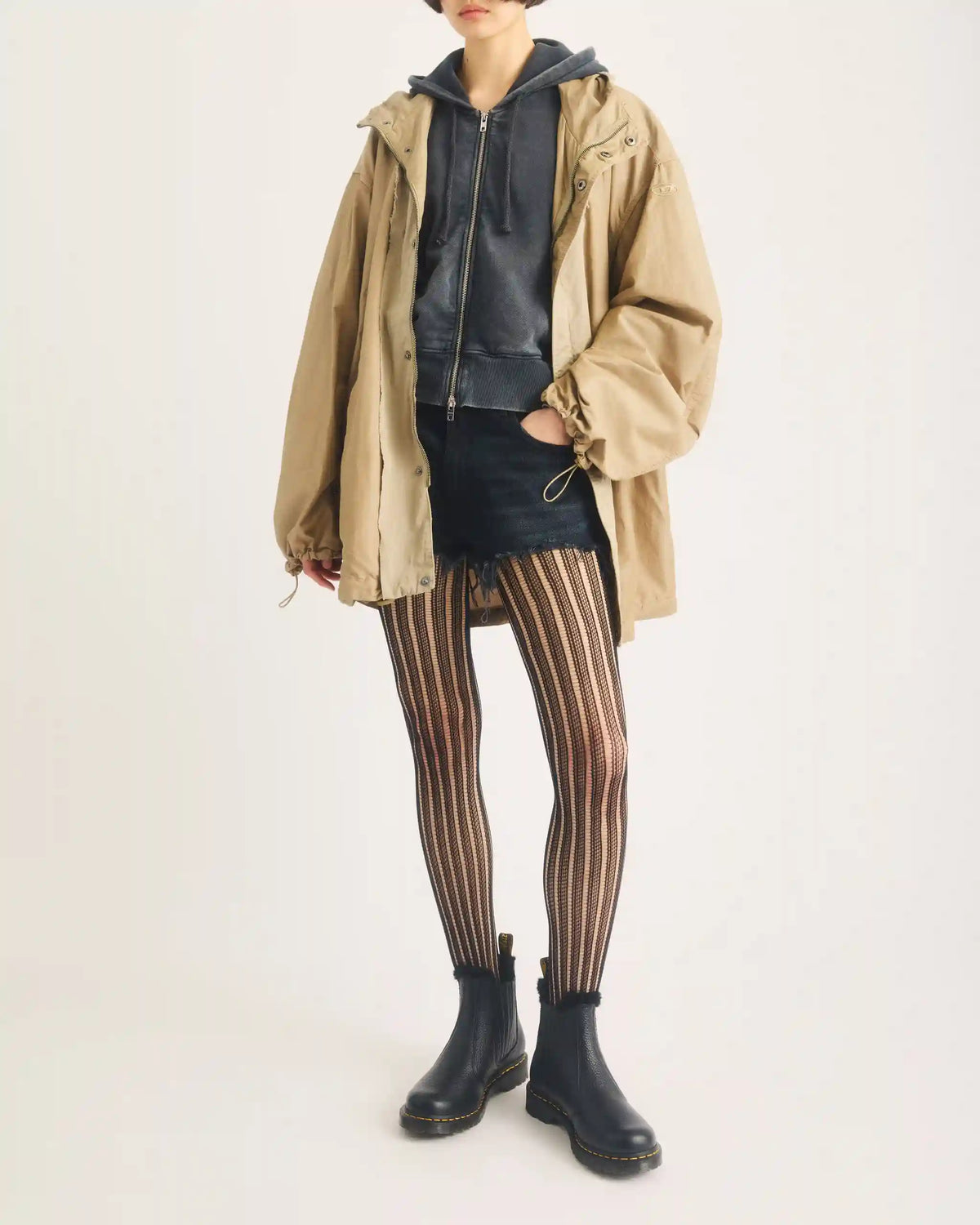 2976 LEONORE II FAUX FUR LINED SOFT LEATHER CHELSEA BOOTS