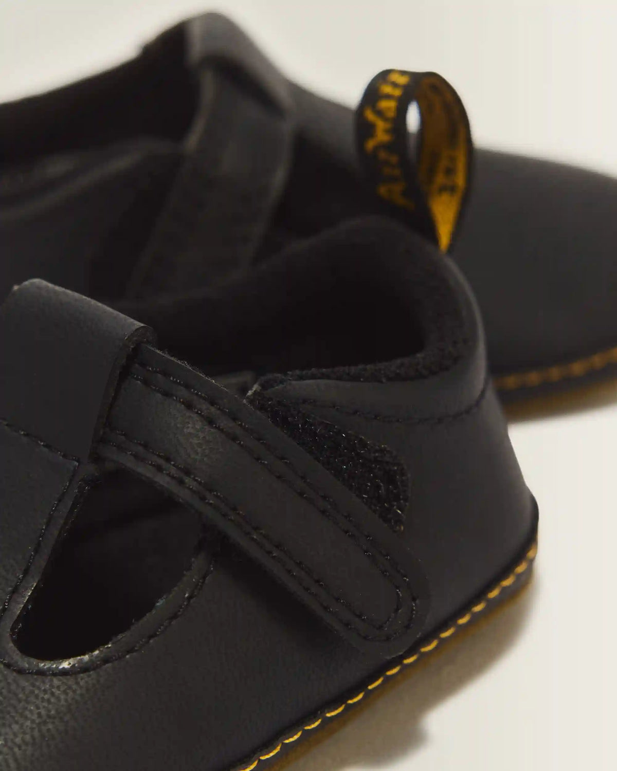 NEWBORN POLLEY PU-COATED LEATHER MARY JANE SHOES