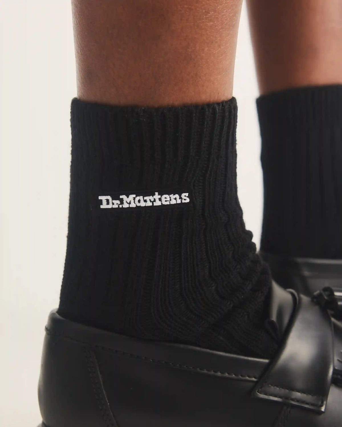 Short Athletic Logo Organic Cotton Blend Socks