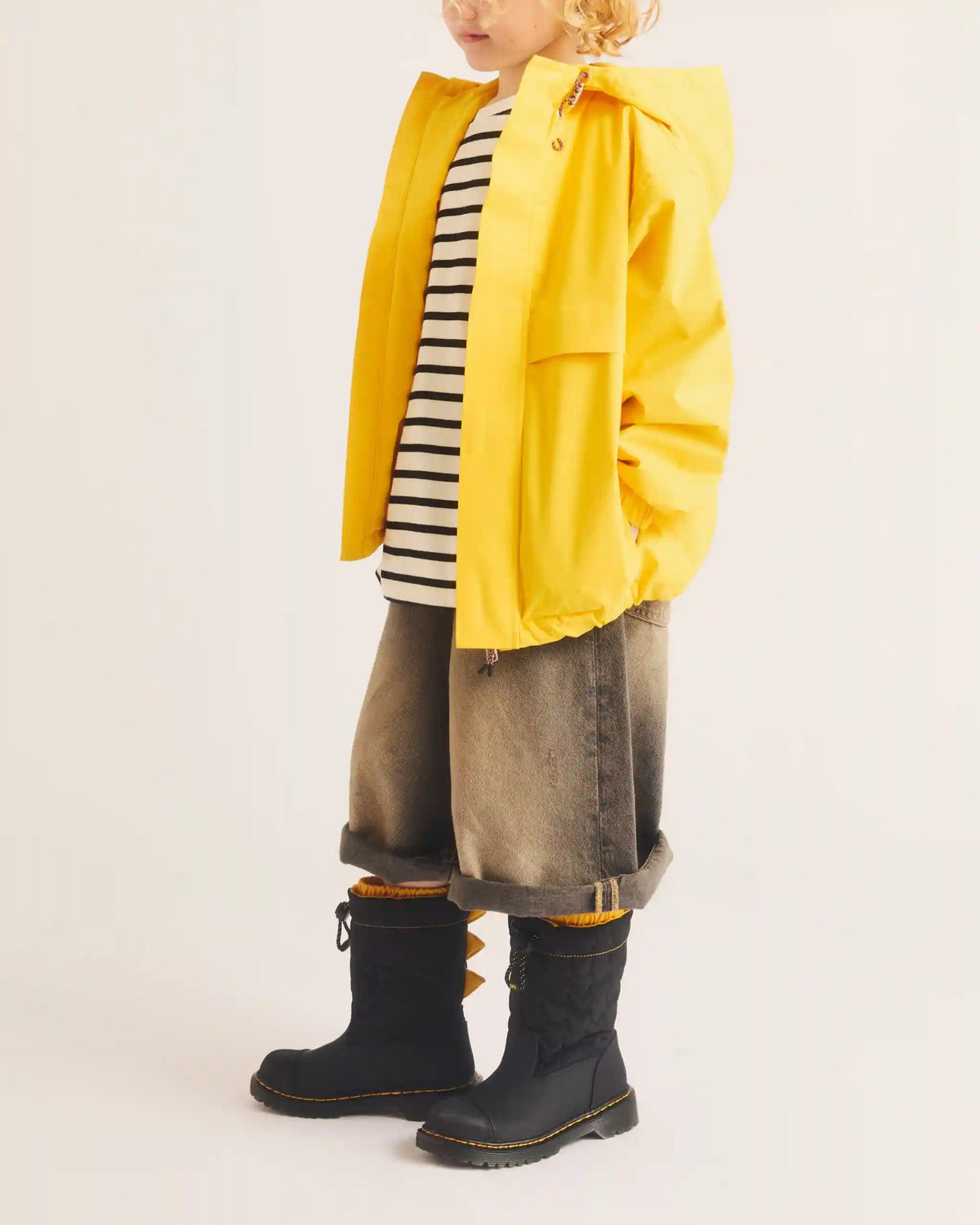 Cullen II Junior Leather & Soft Poly Pull On Boots