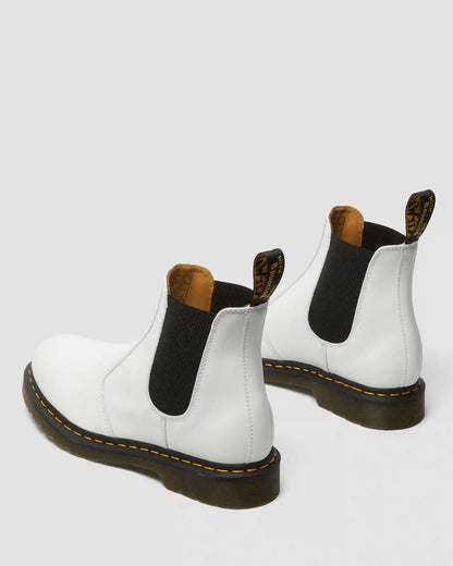 2976 Yellow Stitch Smooth Leather Chelsea Boots