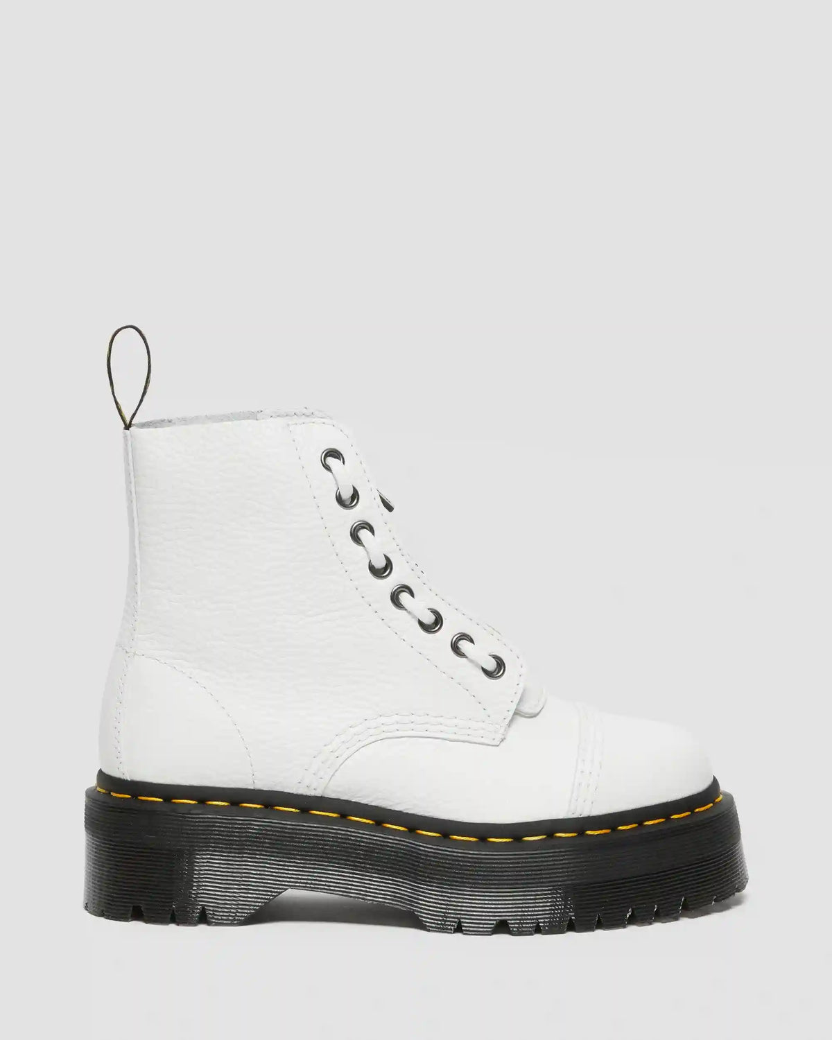Sinclair Milled Nappa Leather Platform Boots