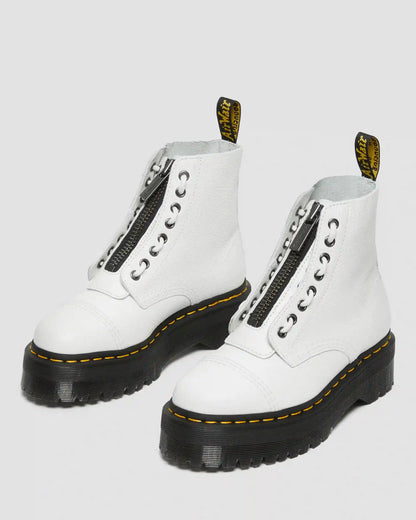 Sinclair Milled Nappa Leather Platform Boots