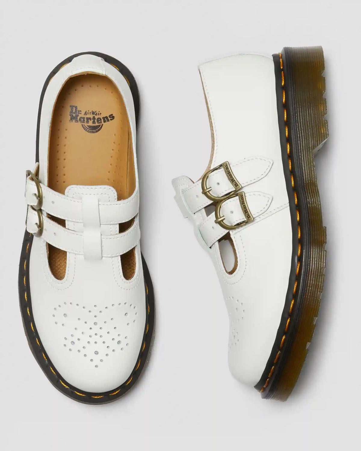 8065 Smooth Leather Mary Jane Shoes