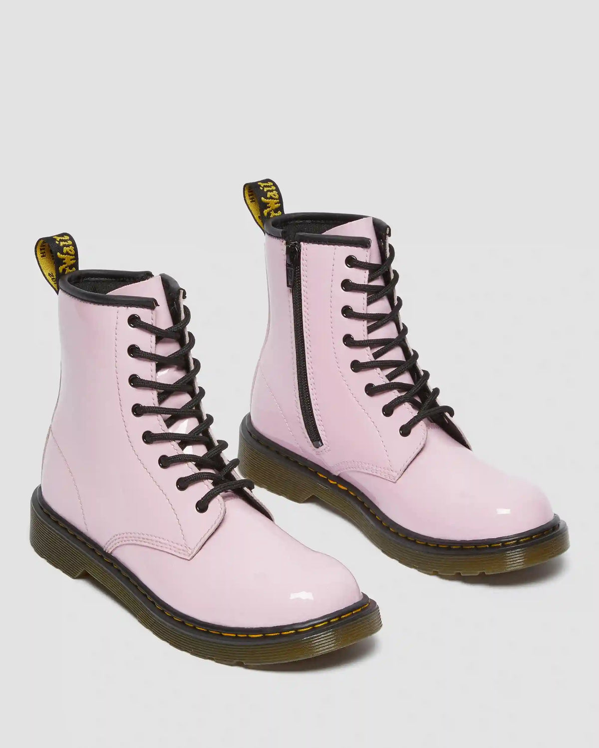 Youth 1460 Patent Leather Lace Up Boots