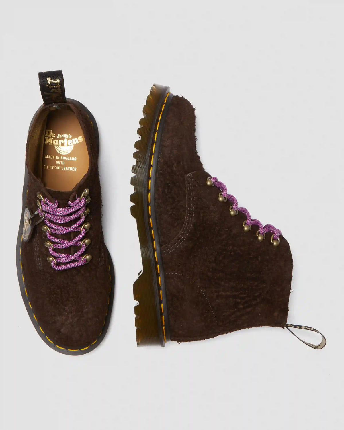 101 Made in England Hardware Suede Ankle Boots