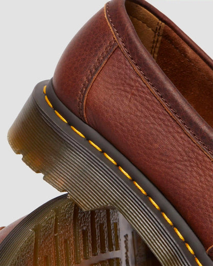 Adrian Yellow Stitch Ambassador Leather Loafers