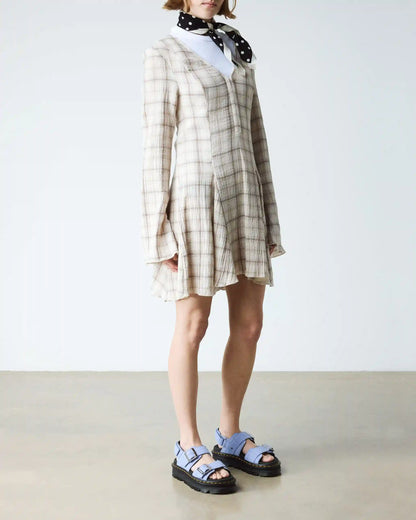 Zebzag Suede Platform Sandals