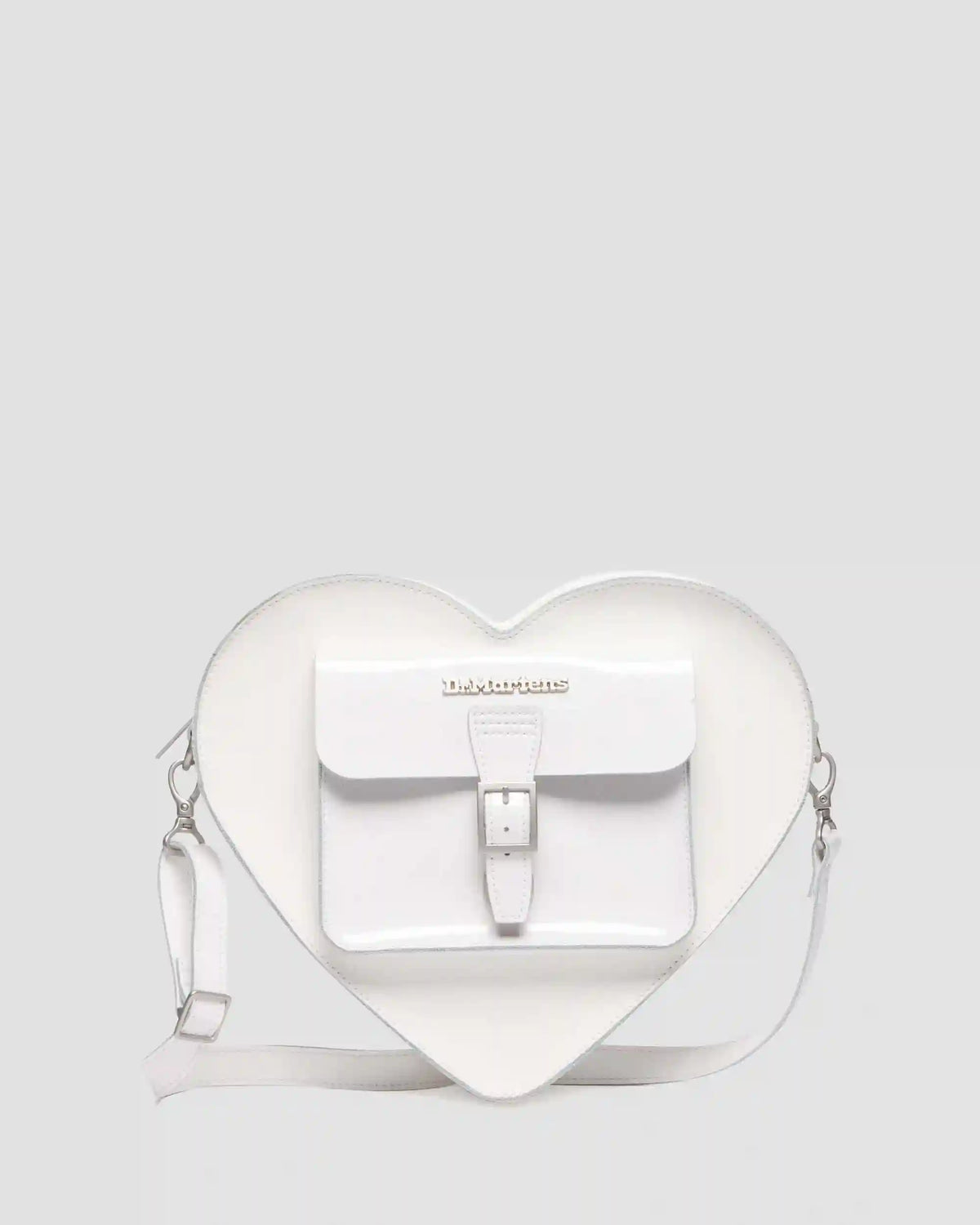 Kiev Leather Hardware Heart Shaped Bag