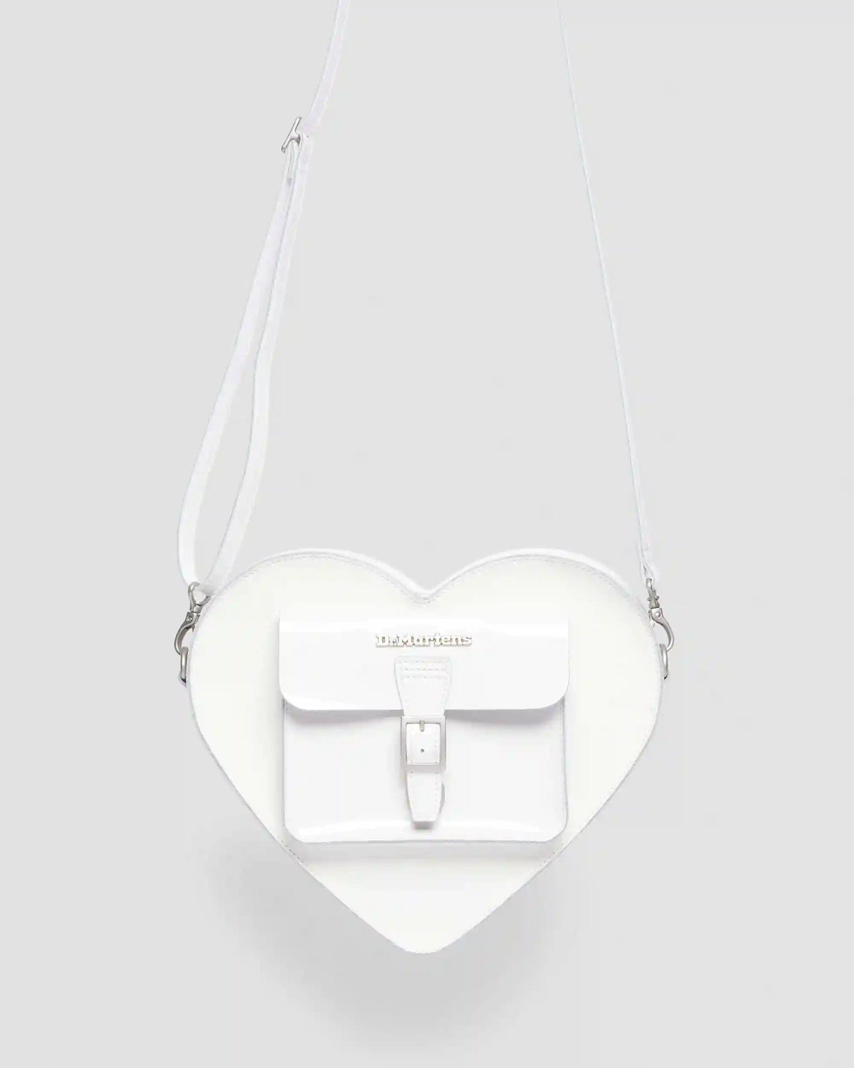 Kiev Leather Hardware Heart Shaped Bag