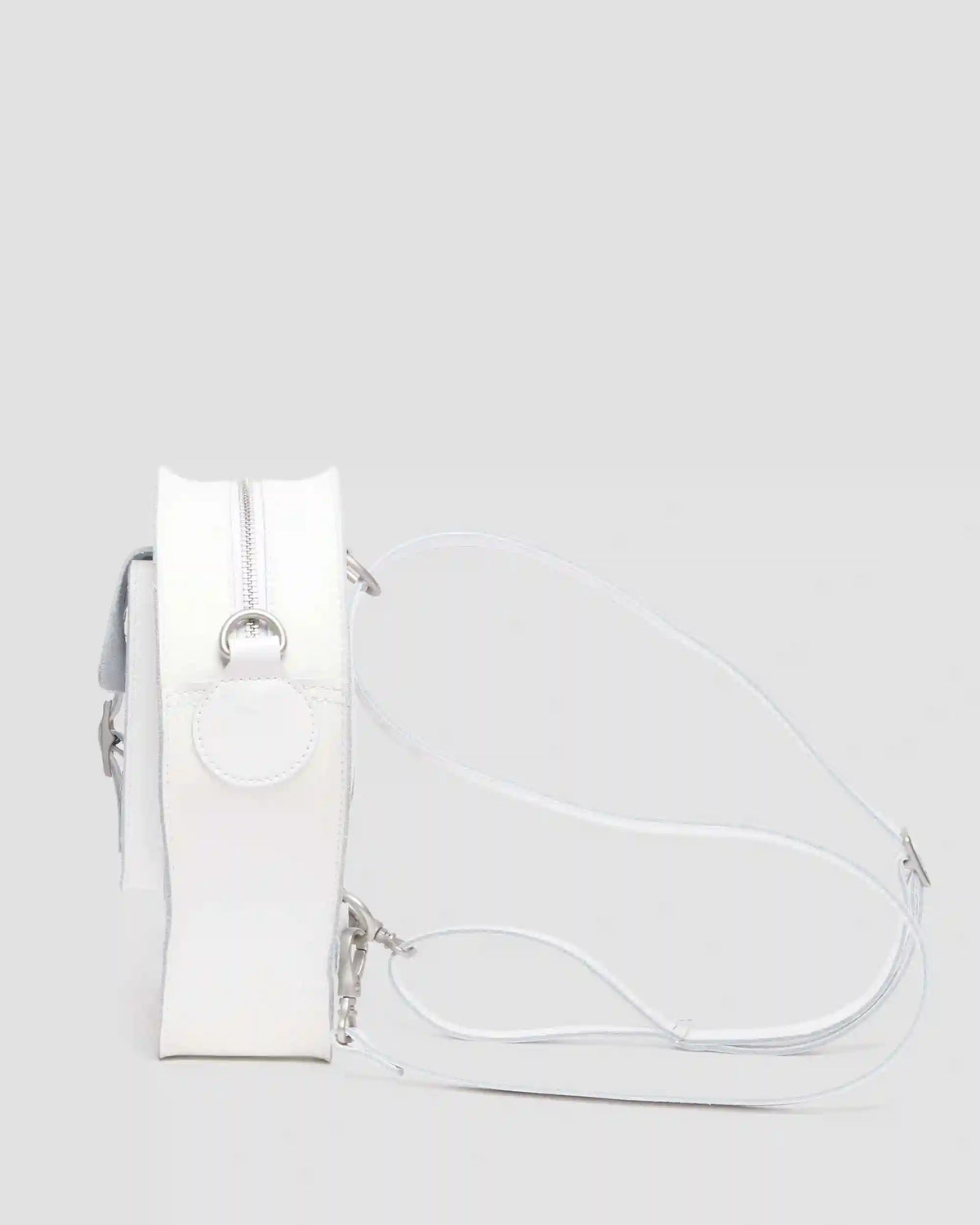 Kiev Leather Hardware Heart Shaped Bag