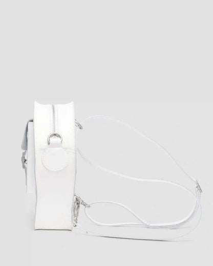 Kiev Leather Hardware Heart Shaped Bag