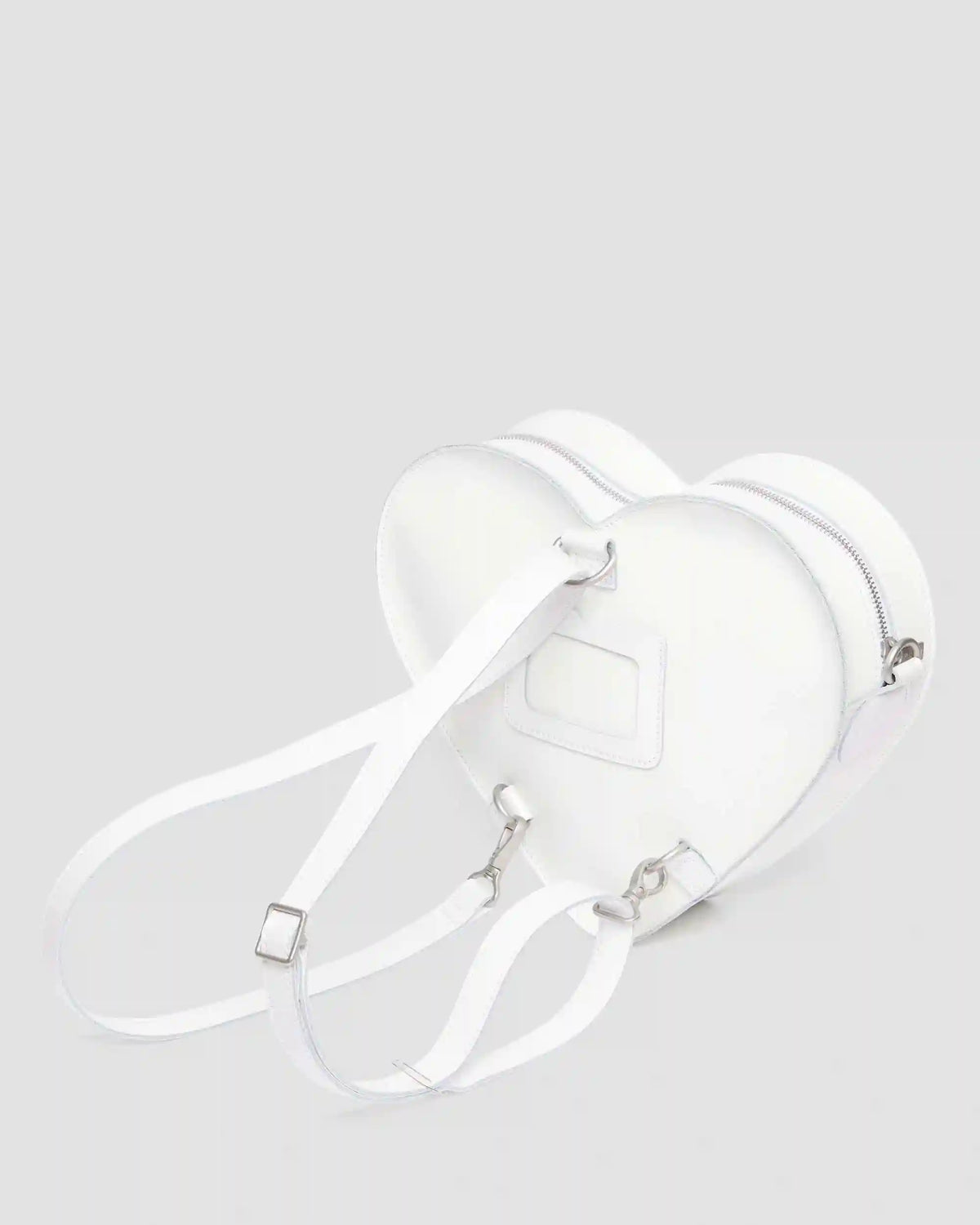 Kiev Leather Hardware Heart Shaped Bag