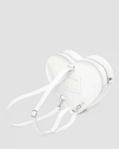 Kiev Leather Hardware Heart Shaped Bag