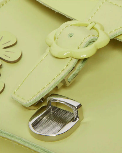 Kiev Leather Hardware Heart Shaped Bag