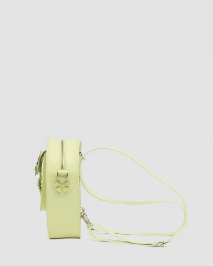 Kiev Leather Hardware Heart Shaped Bag