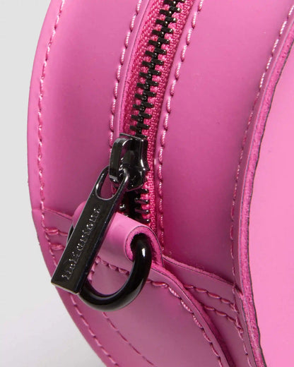 Kiev Leather Hardware Heart Shaped Bag