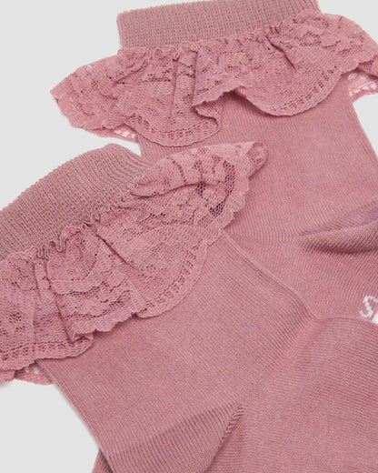 Frill Organic Cotton Blend Socks