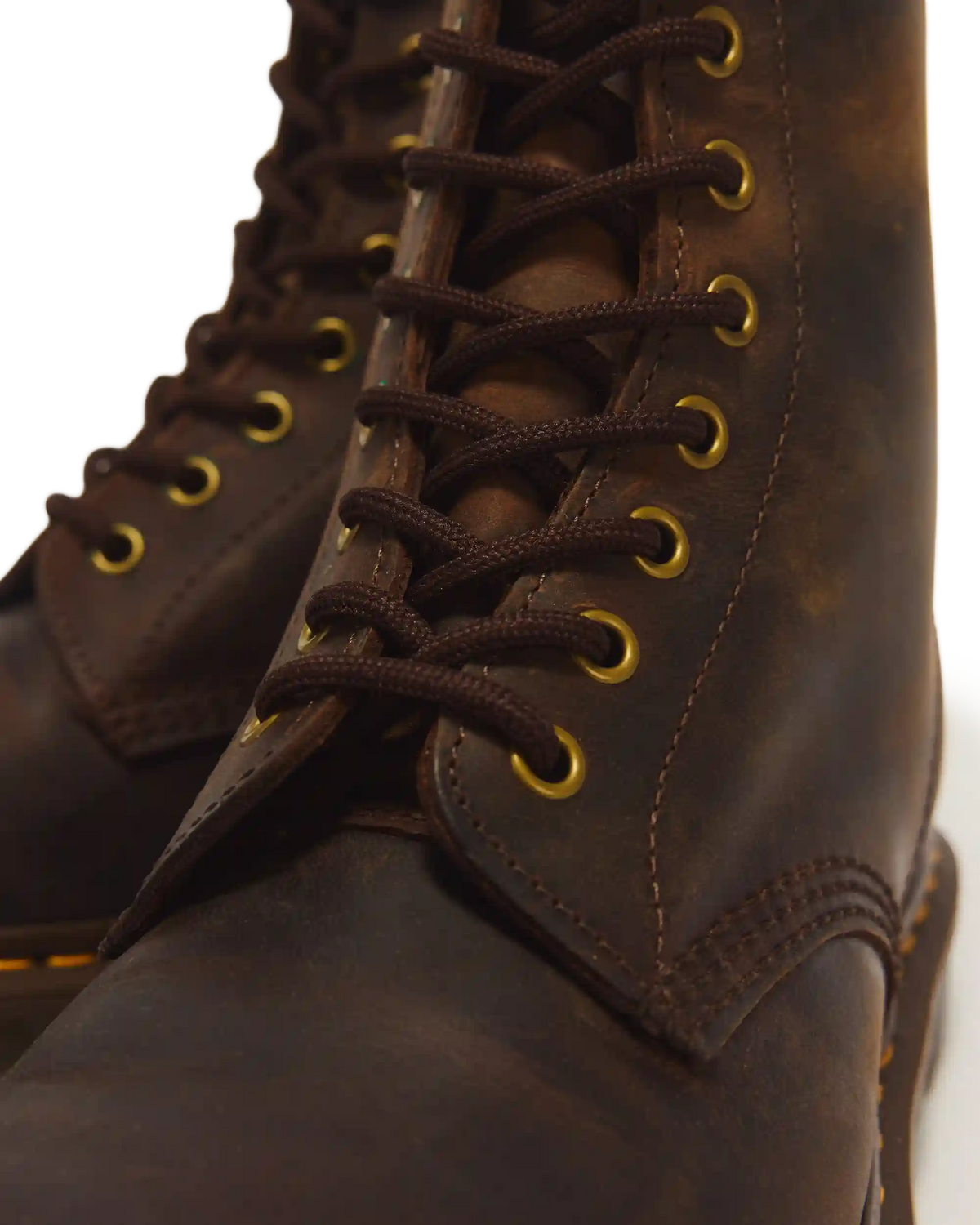 1460 Crazy Horse Leather Lace Up Boots