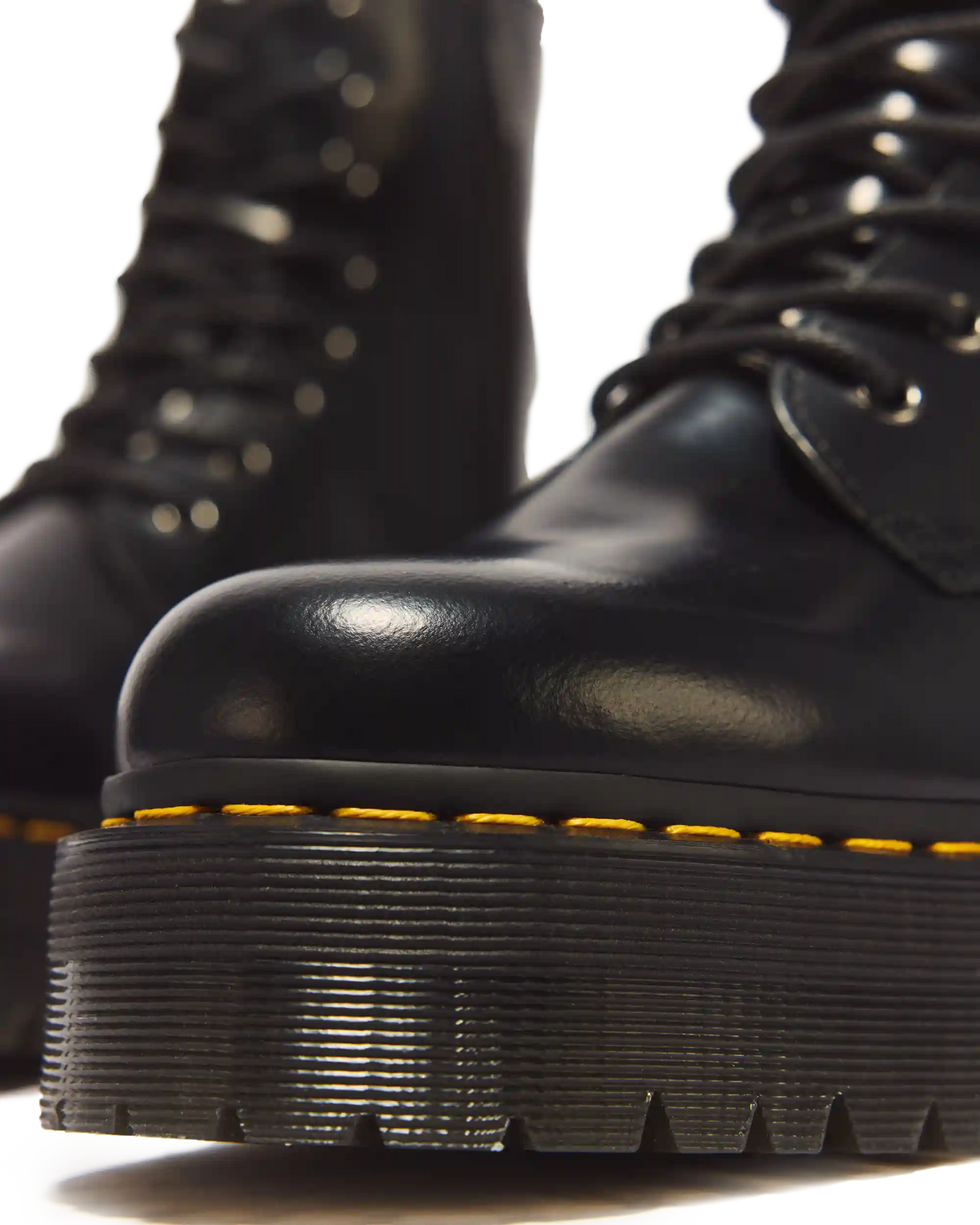 Jadon Boot Smooth Leather Platforms