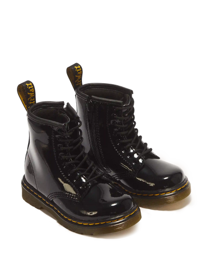 Toddler 1460 Patent Leather Lace Up Boots