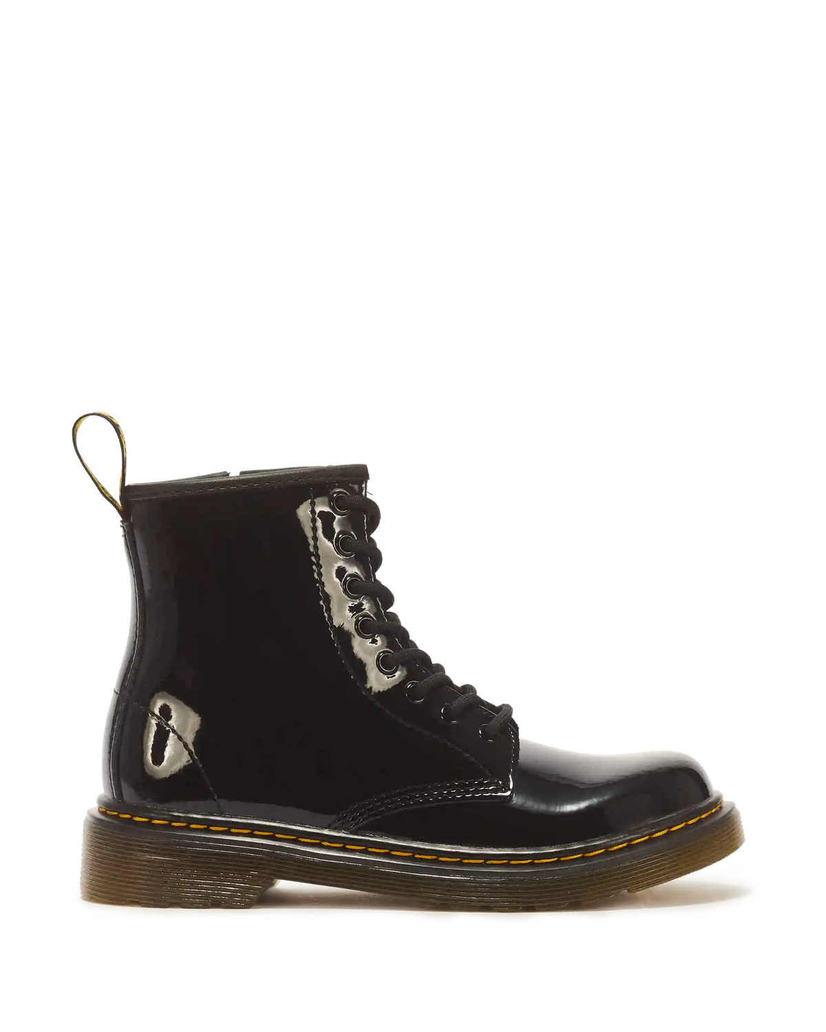 Junior 1460 Patent Leather Lace Up Boots