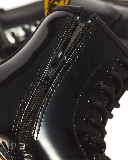 Junior 1460 Patent Leather Lace Up Boots