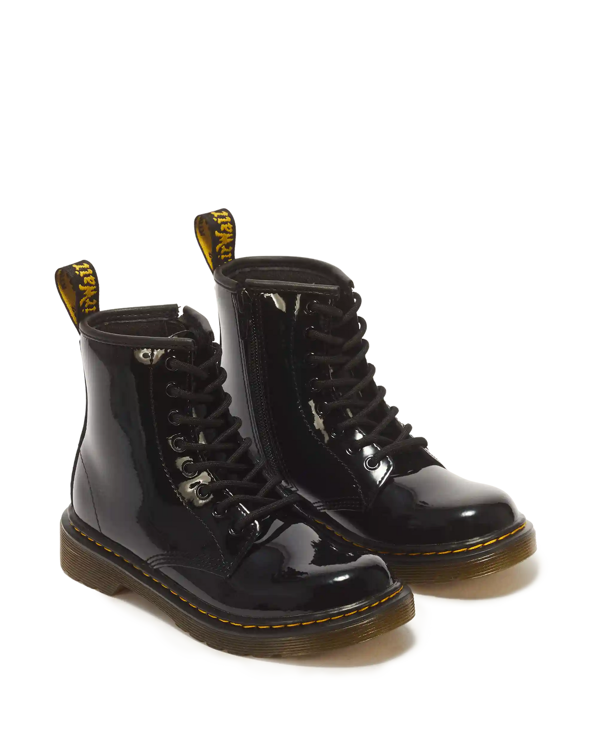Junior 1460 Patent Leather Lace Up Boots