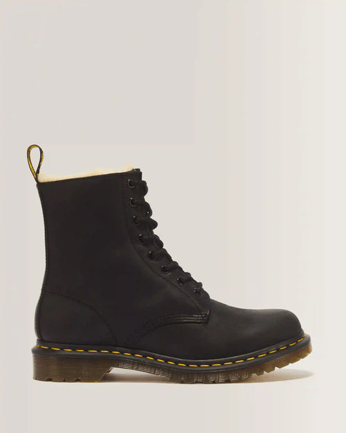 1460 Women's Faux Fur Lined Lace Up Boots