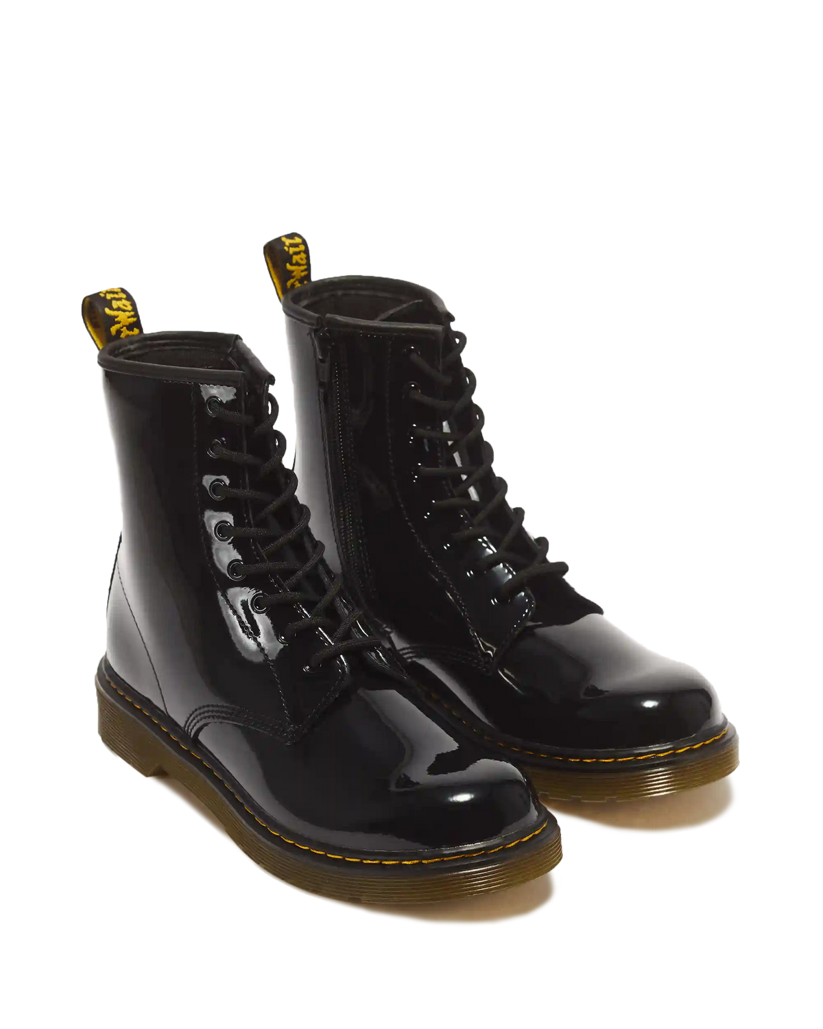 Youth 1460 Patent Leather Lace Up Boots