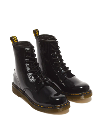 Youth 1460 Patent Leather Lace Up Boots