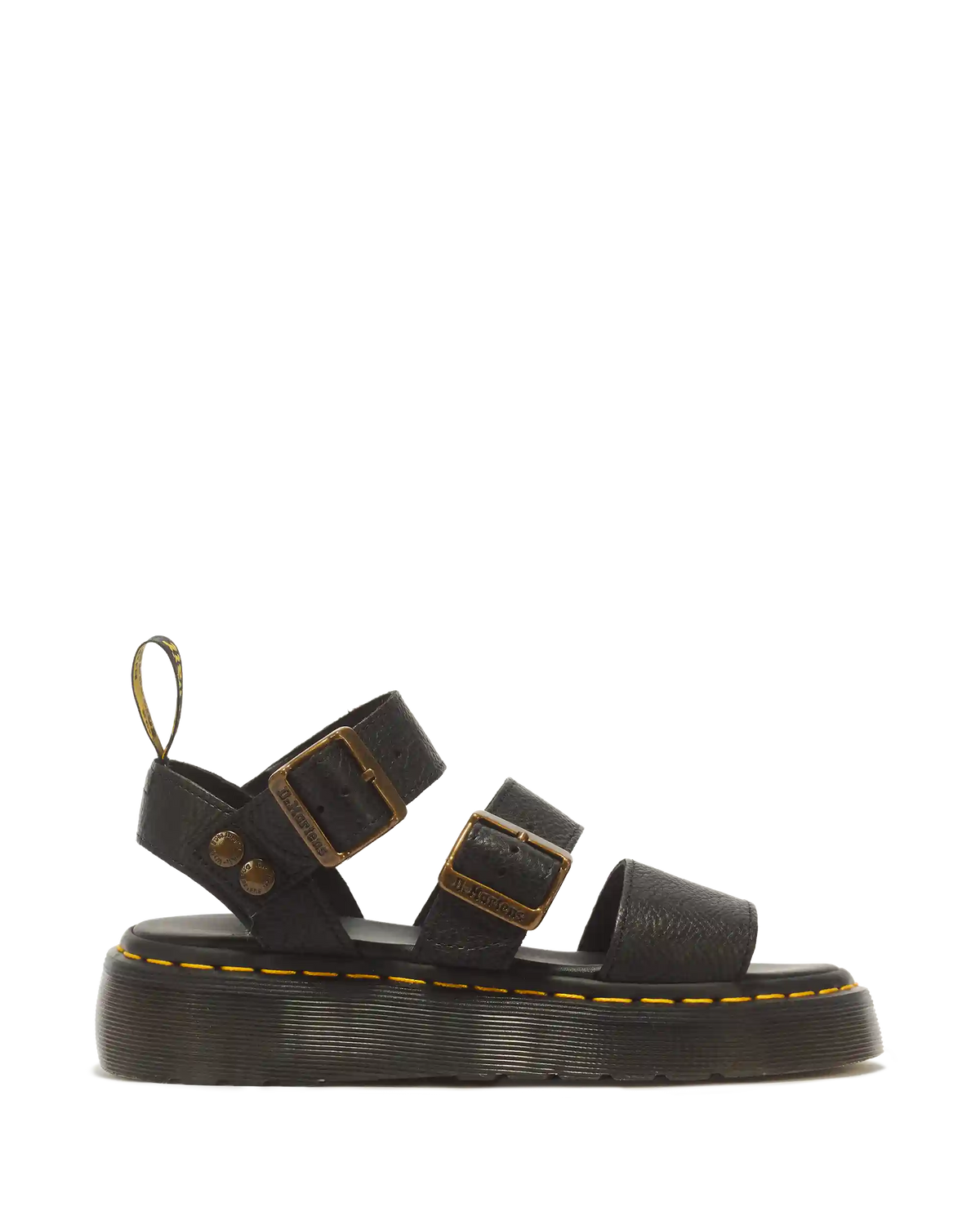 Gryphon Pisa Leather Platform Sandals