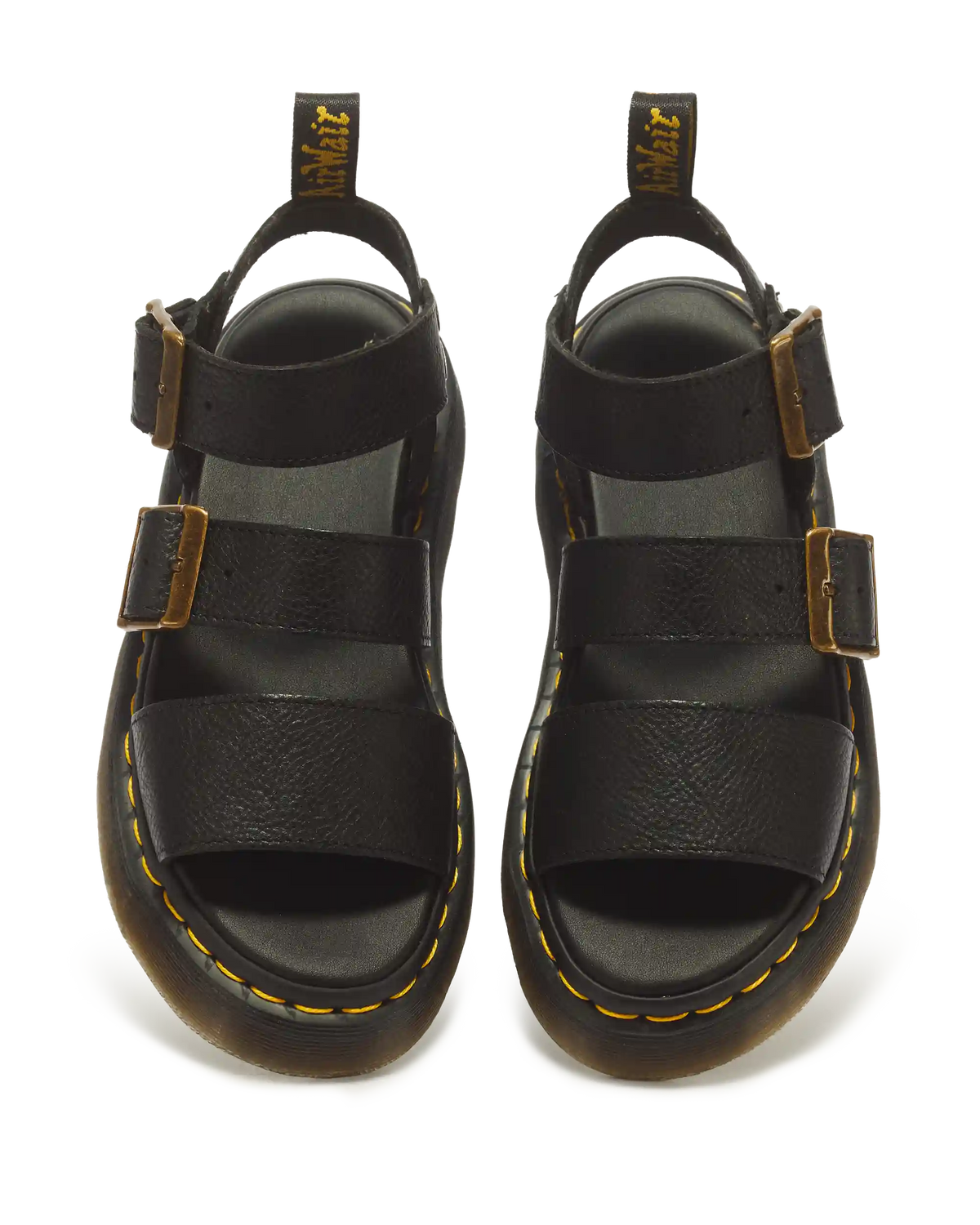 Gryphon Pisa Leather Platform Sandals