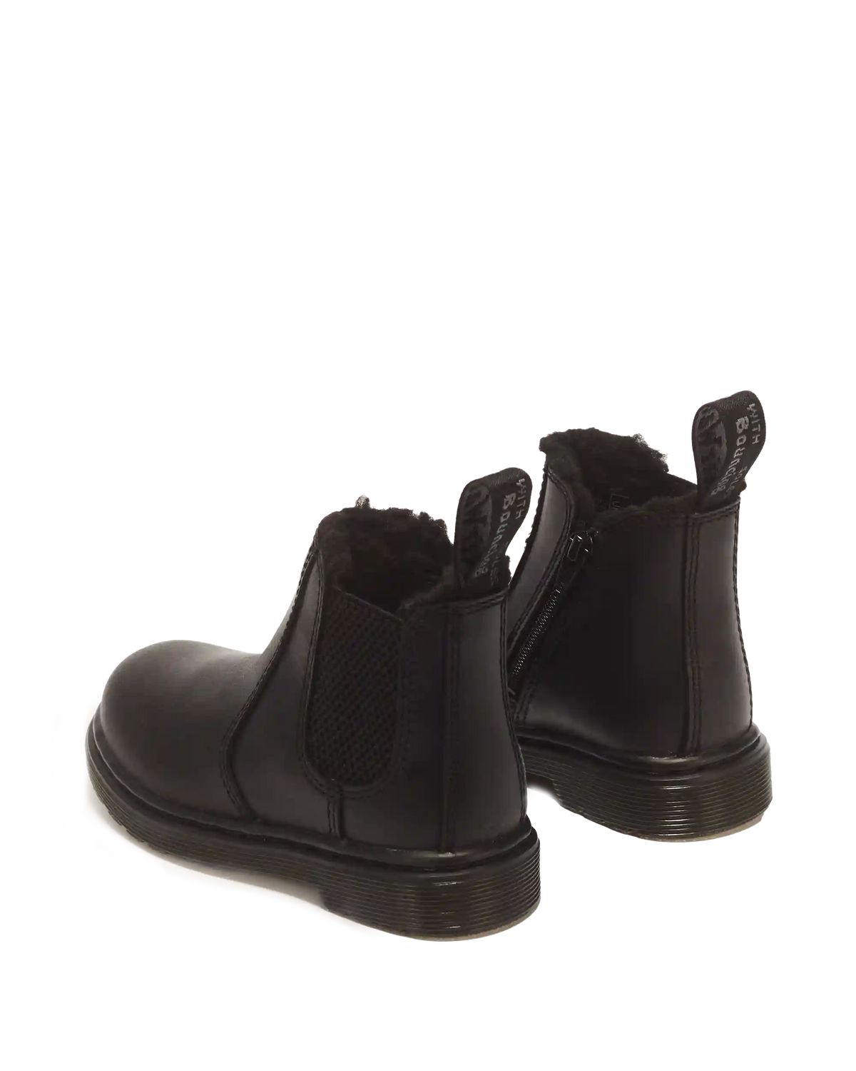 Toddler 2976 Faux Fur Lined Chelsea Boots
