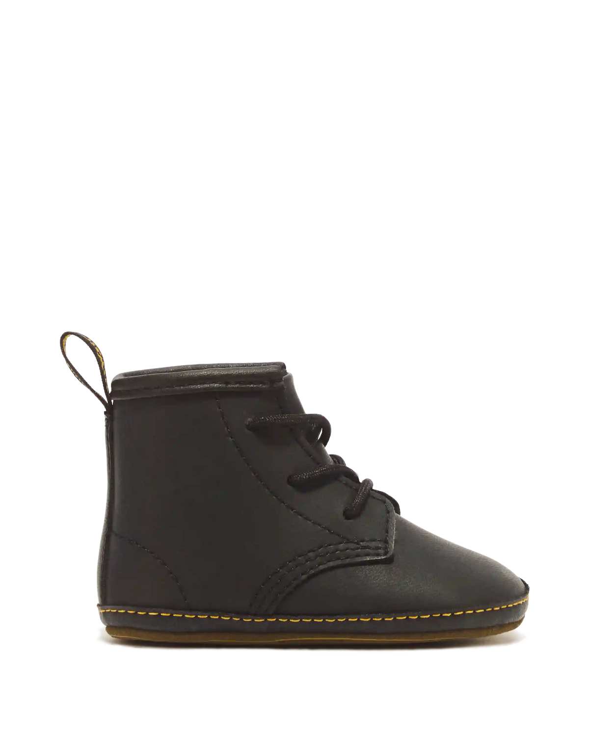Newborn 1460 Auburn Leather Booties