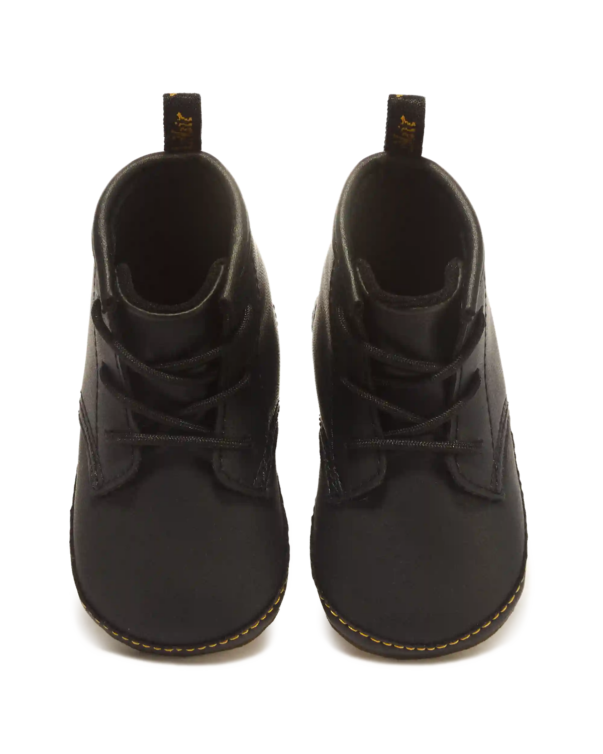 Newborn 1460 Auburn Leather Booties