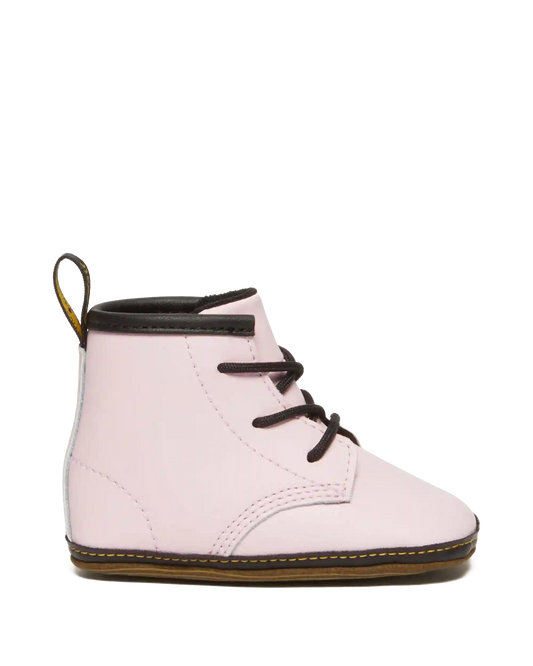 Newborn 1460 Auburn Leather Booties