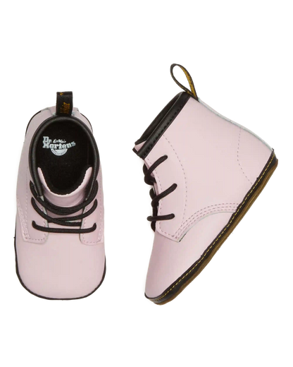 Newborn 1460 Auburn Leather Booties