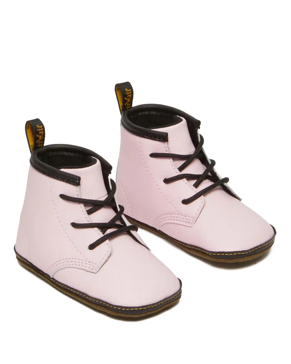 Newborn 1460 Auburn Leather Booties