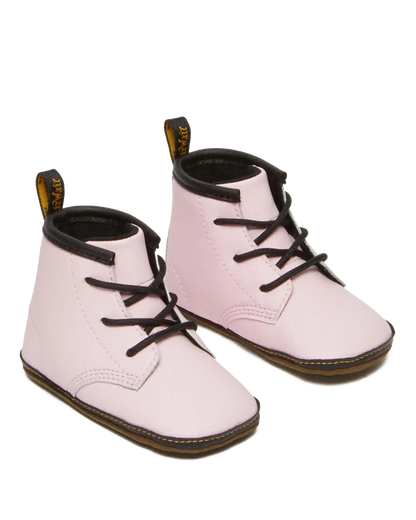Newborn 1460 Auburn Leather Booties
