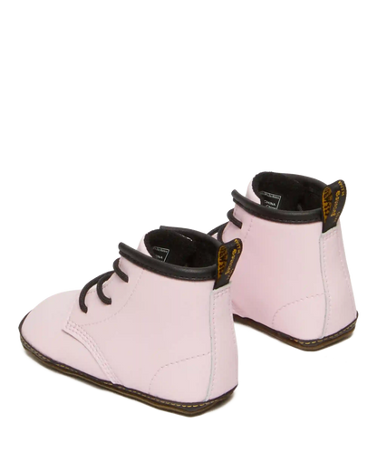 Newborn 1460 Auburn Leather Booties