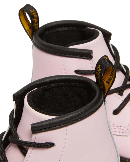 Newborn 1460 Auburn Leather Booties