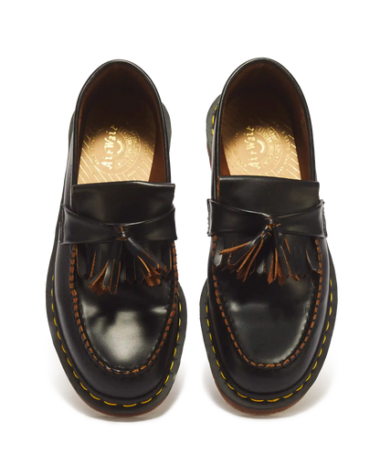 Adrian Made in England Quilon Leather Tassel Loafers