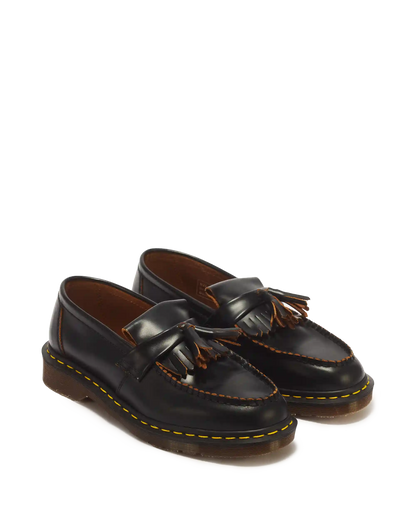 Adrian Made in England Quilon Leather Tassel Loafers