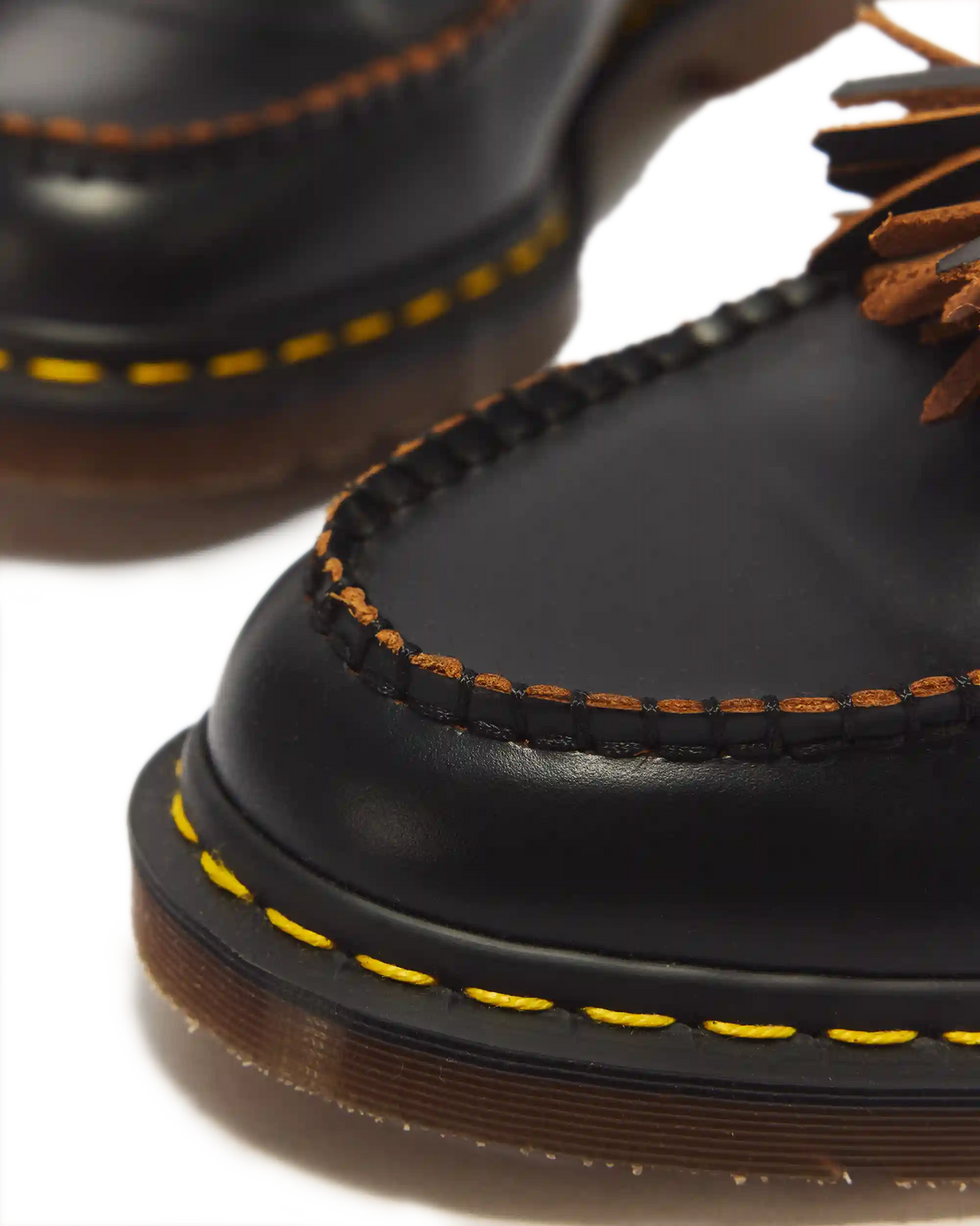 Adrian Made in England Quilon Leather Tassel Loafers