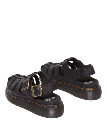 Wrenlie Grizzly Leather Fisherman Sandals
