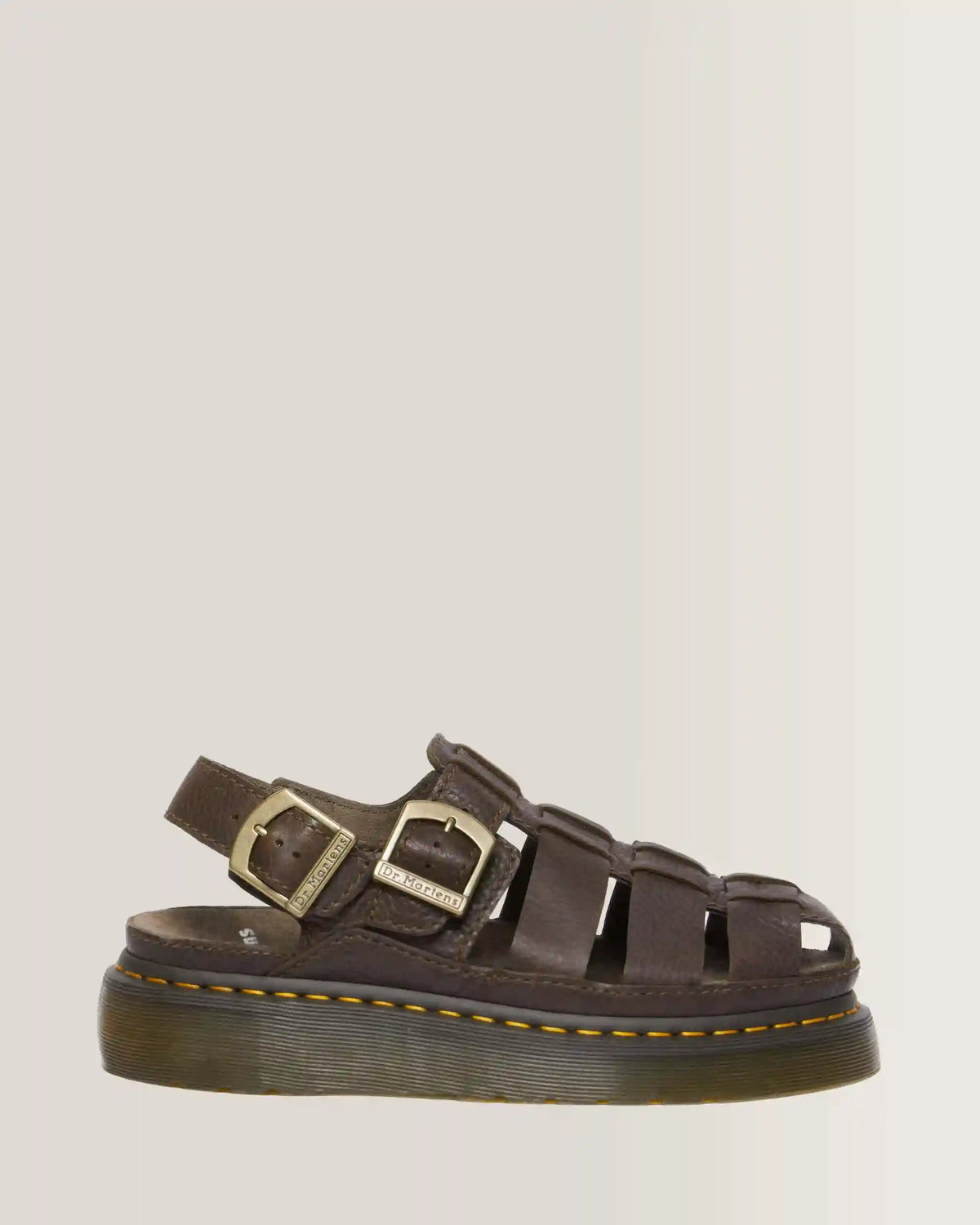 Wrenlie Grizzly Leather Fisherman Sandals
